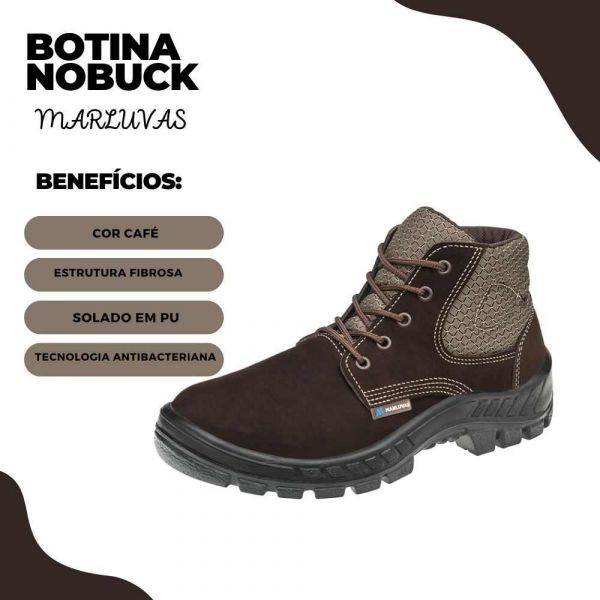 Botina Nobuck 50b26 N°39 Marluvas 