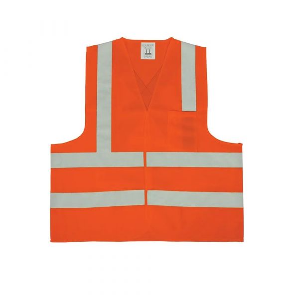 Colete Refletivo CG04-1B Laranja Carbografite