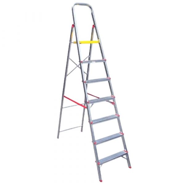 Escada Residencial Alumínio 7 Degraus Alulev