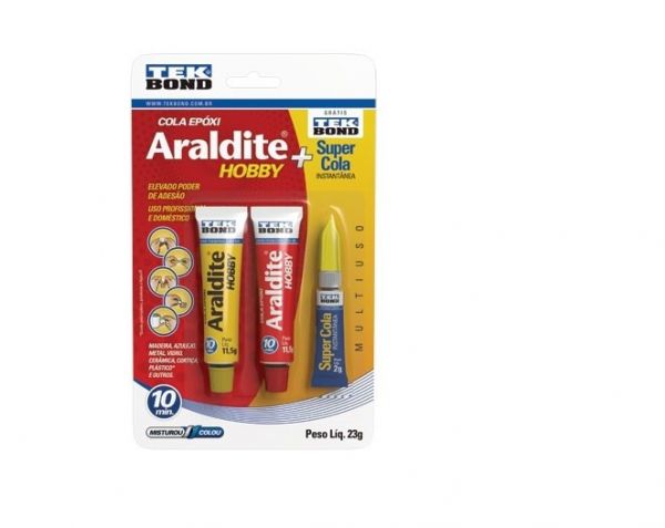 Adesivo Araldite Hobby 23g Tek Bond 10828500800