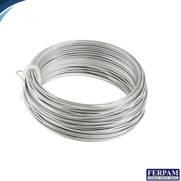 Arame Galvanizado 20M 0,89mm Bemfixa