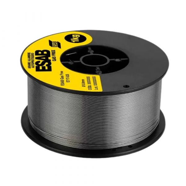 Arame para Solda Mig Uso sem Gás 0,8mm 1kg Esab