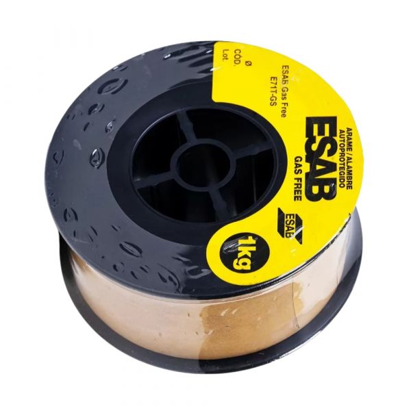 Arame para Solda Mig Uso sem Gás 0,8mm 1kg Esab