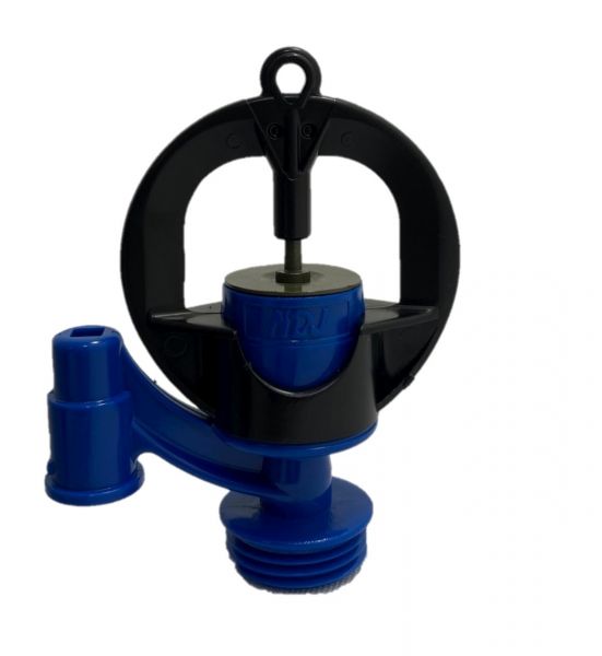 Aspersor Aquamaster 2005 Asa Giratória Verde Bocal Azul Naandanjain