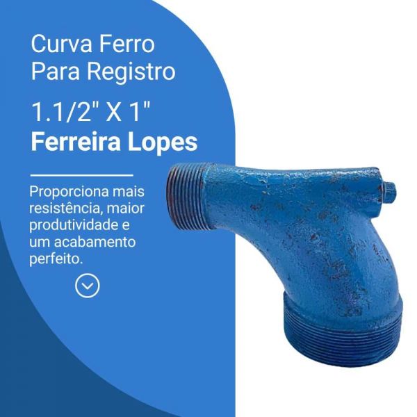Curva Ferro Para Registro 1.1/2