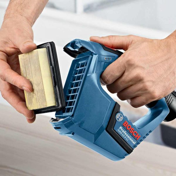 Aspirador de Pó a Bateria Bosch GAS 12V-LI, 12V SB