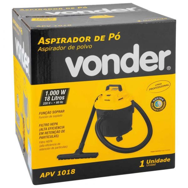 Aspirador de Pó APV1018 1000W 220V Vonder