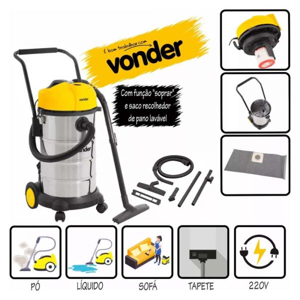 Aspirador de Pó APV 1240 220V Vonder