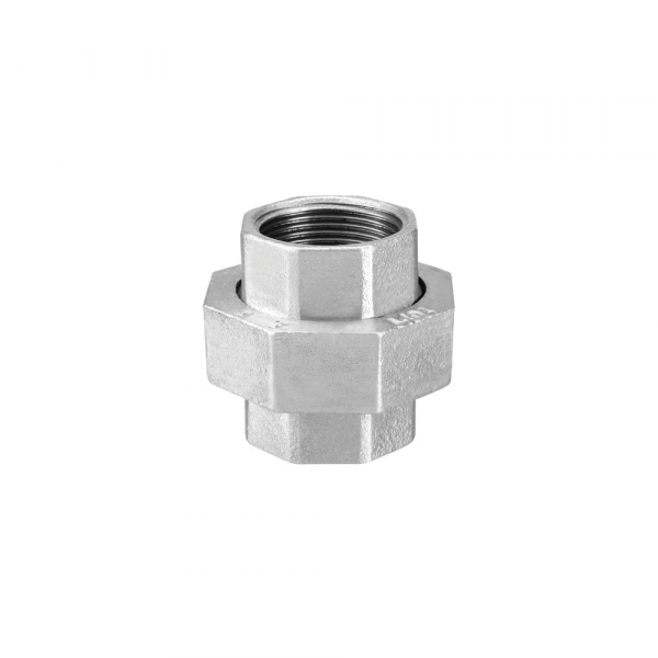 União Galvanizada com Assento Plano 2