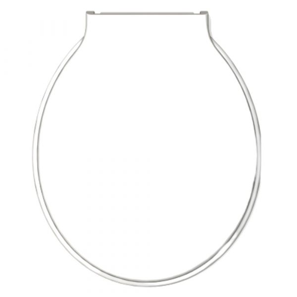 Assento Sanitário Especial Almofadado Econômico Branco Durin