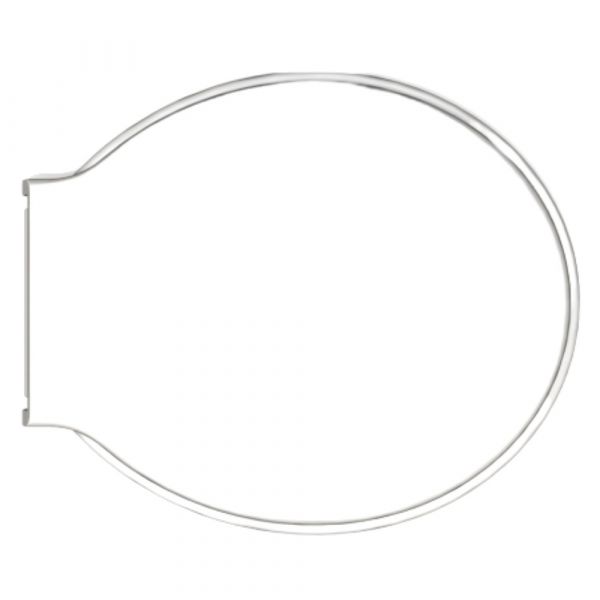 Assento Sanitário Especial Almofadado Econômico Branco Durin