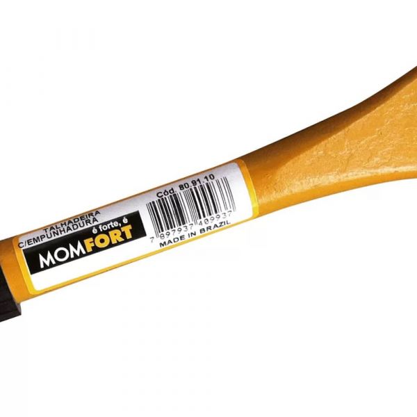 Talhadeira de Aço Redonda Com Empunhadura 3/4x12” Momfort