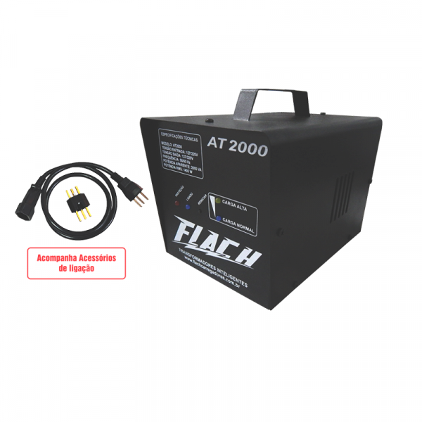 Autotransformador Inteligente 127/220V At2000va - Flach