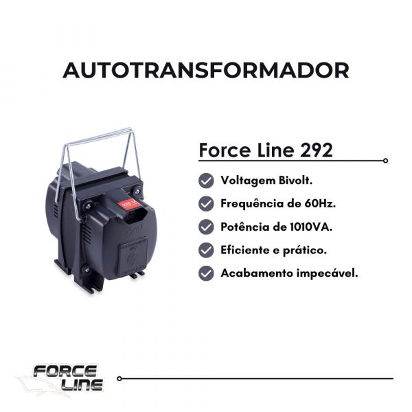 Autotransformador Power Plus 10A-1010VA BIV 292 Force Line 13