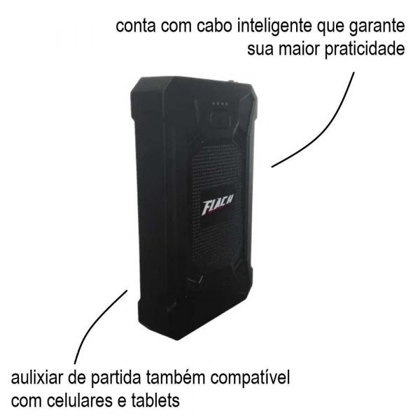 Auxiliar de Partida 600A 12V Flach 