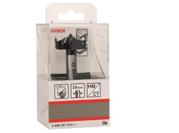 Broca com Ponta de Metal Duro para Madeira para Dobradiça 35,0x90,0x10,0mm Bosch 2608597613