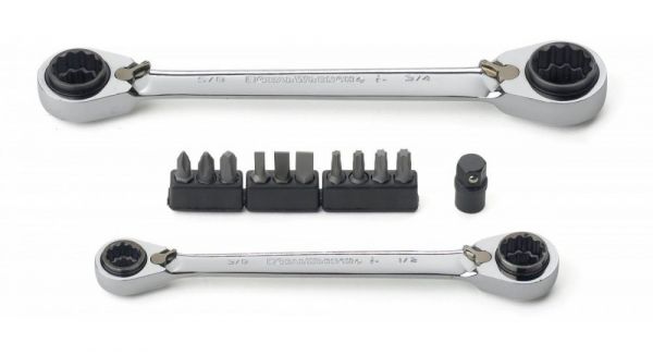 Jogo de Chaves Quadbox 4 em 1 com 13 Peças - Belzer