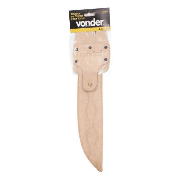 Bainha De Couro Para Facão 12” Vonder