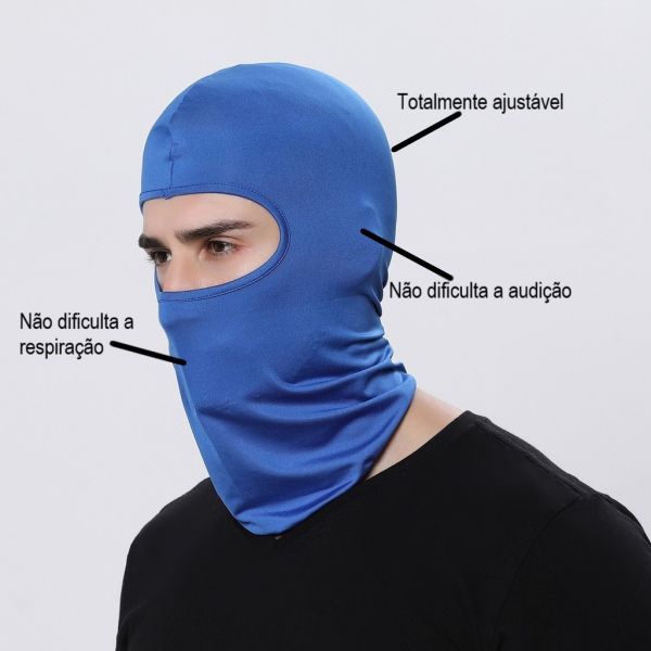 Balaclava Azul 01 Helanca Protefer