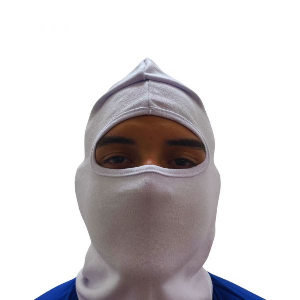 Balaclava Branco Moletom Kelu 