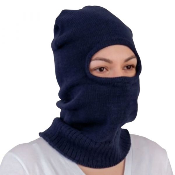 Balaclava Térmica de Lã Azul Kelu 