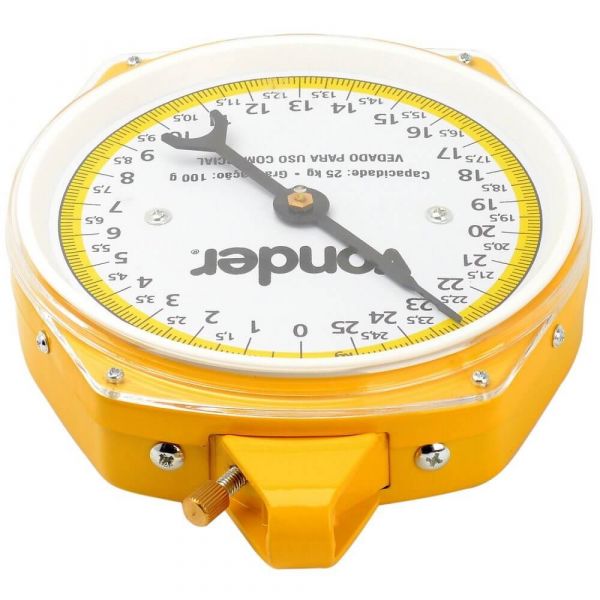 Balança Suspensa Tipo Relógio 25kg Vonder