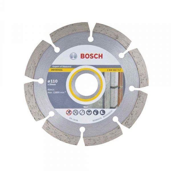 Disco de Corte Diamantado Segmentado 110mm Bosch