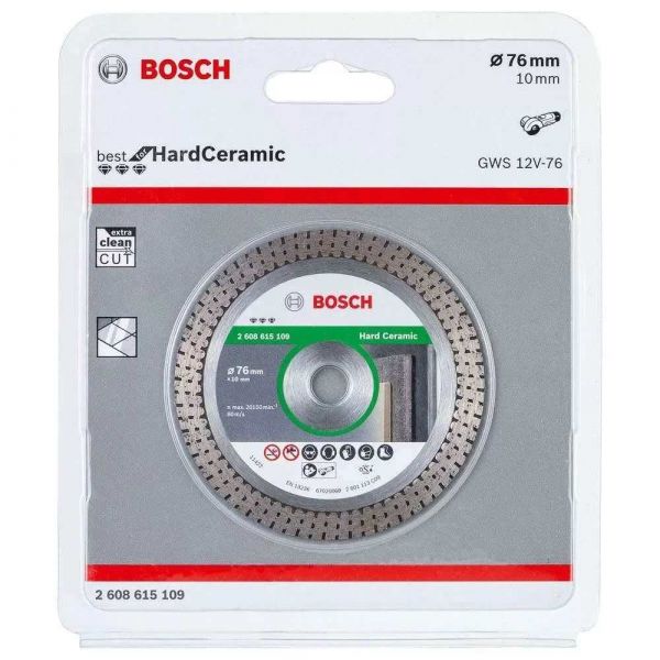 Disco Diamantado Best Cerâmica 76mm Bosch