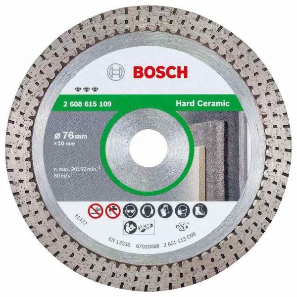 Disco Diamantado Best Cerâmica 76mm Bosch