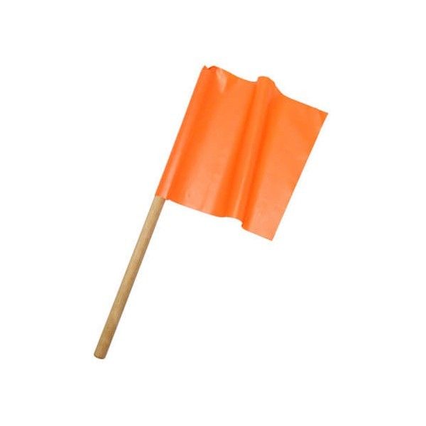 Bandeirola Laranja 30X35 cm Plastcor