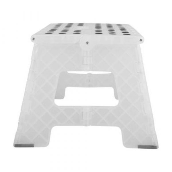 Banqueta Plástica Dobrável Transparente 150Kgf 350mm Vonder