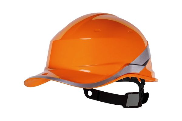 Capacete Diamond V Laranja Delta Plus