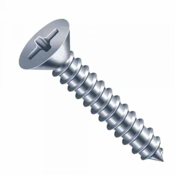 Parafuso Para Dobradiça em Aço 3,8x22 Cartela 20 Peças Bemfixa