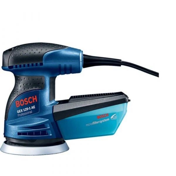 Lixadeira Orbital Bosch GEX 125-1 AE 250W 220V disco de lixa