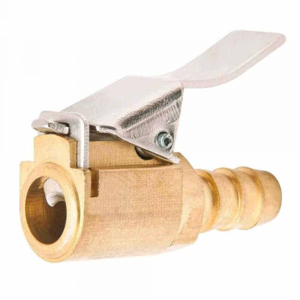 Bico Simples Para Encher Pneus Com Presilha Vonder