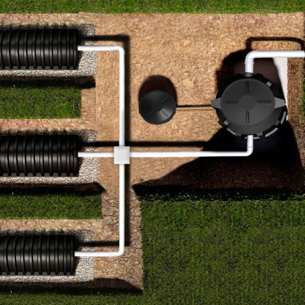Biodigestor MAX 700L de Esgoto por Dia Fortlev