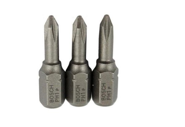 Ponta para parafusar Phillips PH1, 25mm Extra Hard Bosch 2607001508