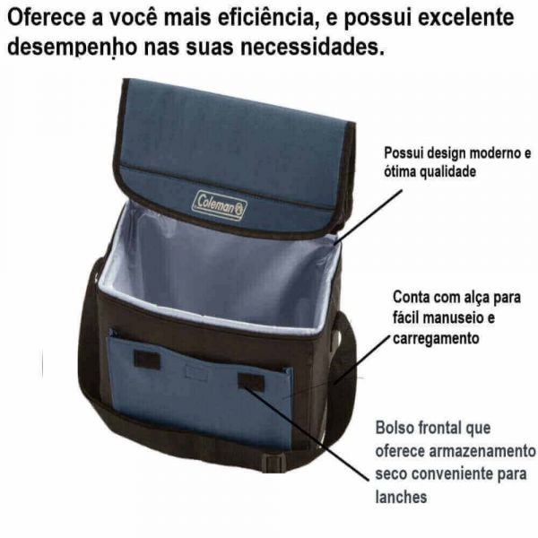 Bolsa Térmica Azul 18 Latas Coleman