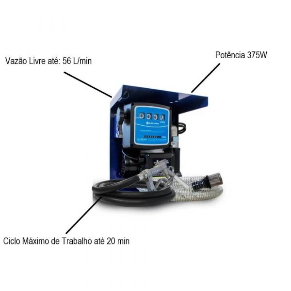 Bomba De Abastecimento Óleo Diesel 56lt 12V Bremen