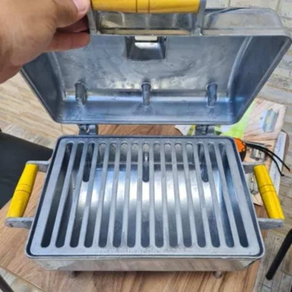 Churrasqueira Portátil Bafo Gold Alumínio com Tampa Durafort