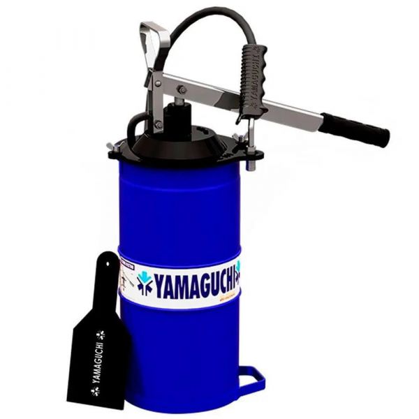 Bomba Manual Engraxadeira 12KG com Disco Raspador Yamaguchi