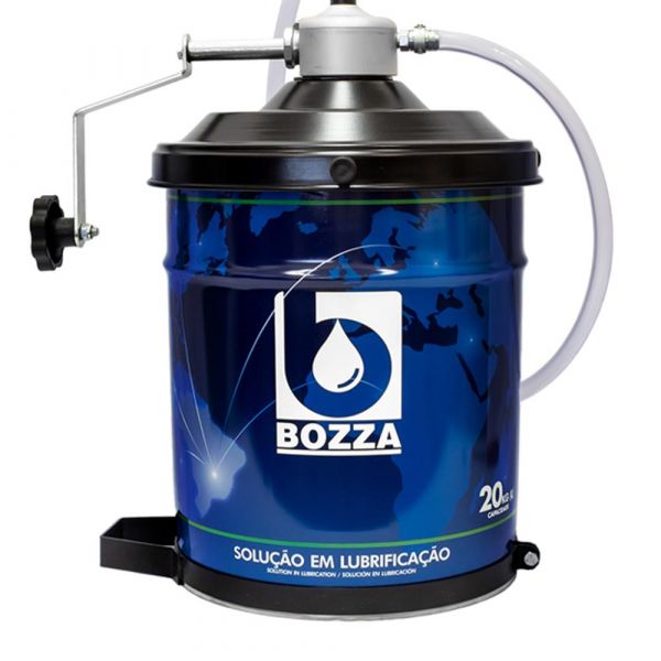 Bomba Manual para Óleo com Reservatório 20 Litros Bozza 