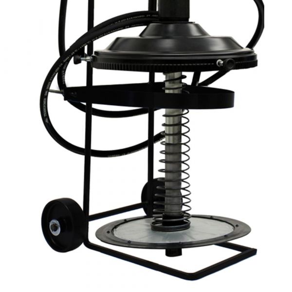 Propulsora Pneumática Para Graxa 20kg Com Carrinho Bozza