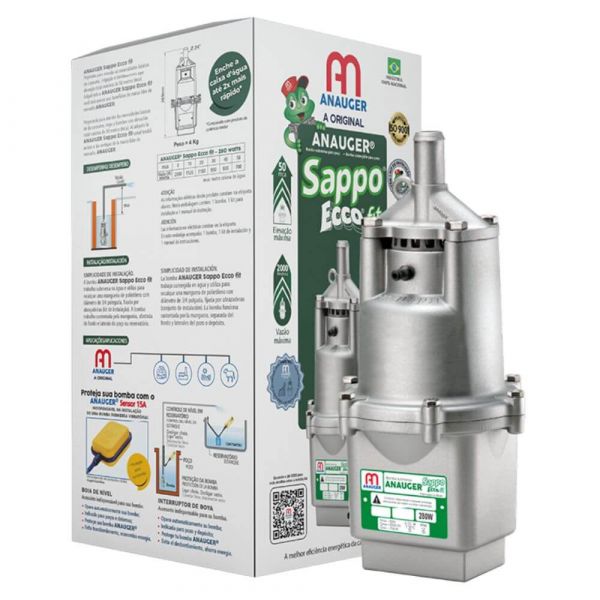 Bomba Submersa Ecco Fit 220V Anauger