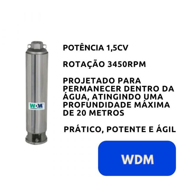 Bombeador 1,5cv 4ST-1017 Wdm