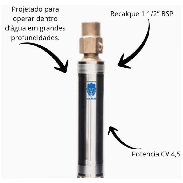 Bombeador 4,5CV 4R6PB-23 Leao