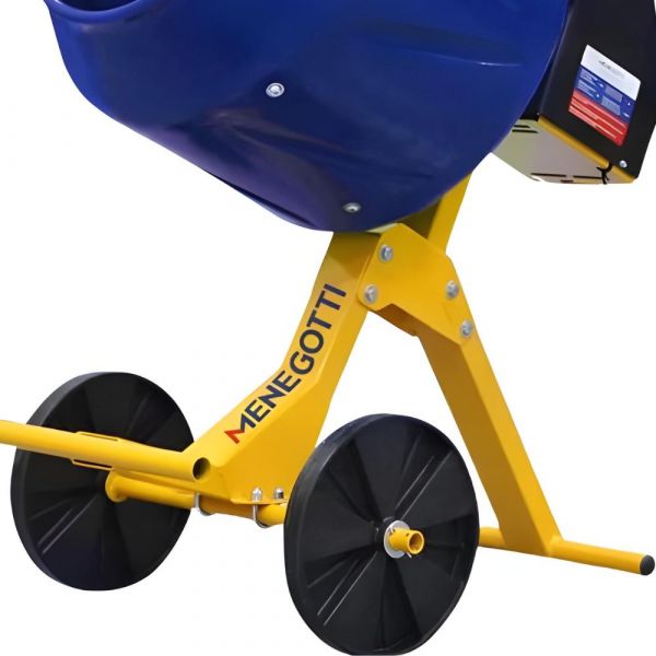 Betoneira Compacta 130 Litros 1/2 CV 4 Polos Monofásica Azul Menegotti 