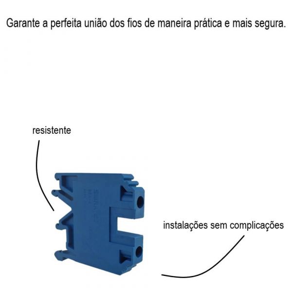 Borne Sak 16mm Azul LKU4 Lukma