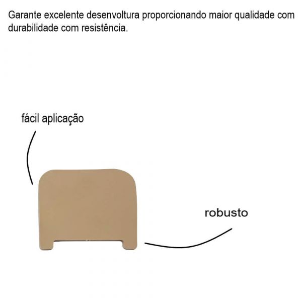 Borne Tampa Separador 4/10mm Lukma