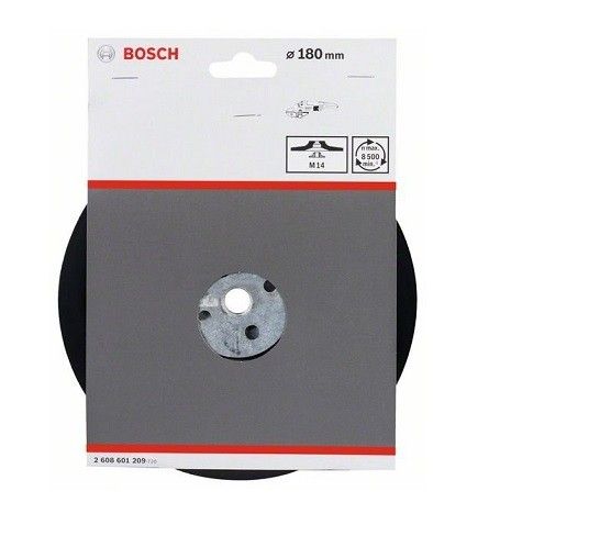 Prato de Borracha para Disco de Fibra com porca M14 Bosch 2608601209